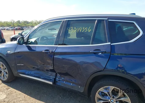 2017 BMW X3 xDrive28I from USA, damaged, VIN 5UXWX9C30H0W72215